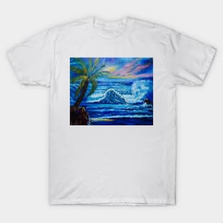 Tropical Hawaiian Sunset T-Shirt
